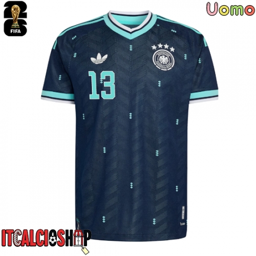 Germania Deniz Undav #26 Seconda Maglia Mondiali 2026 Manica Corta